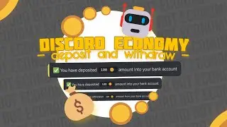 Discord Economy System - Deposit & Withdraw Command