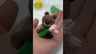 Жмякаем-мусякаем, Лепим медвежонка 