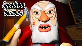 ANGRY GRANDPA ESCAPE! (SCARY OBBY!) SPEEDRUN ( 