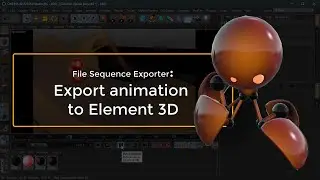 How to export an animation from Cinema 4D to Element 3D