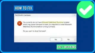 How to Fix You Currently Do Not Have Microsoft Webview2 Runtime Installed Error in Windows 11/10/7