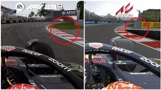 F1 2023 vs AC: is the 𝟵 𝘆𝗲𝗮r 𝗼𝗹𝗱 𝗴𝗮𝗺𝗲 MORE ACCURATE?!