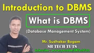 Introduction to DBMS | What is DBMS | Database Management System | DBMS | Telugu