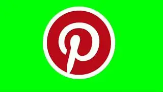 pinterest logo green screen | for video editing | green apple fx