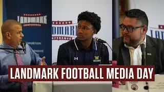 Behind The Scenes At The 2024 Landmark Conference Football Media Day