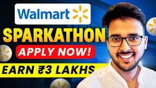 WALMART Sparkathon 2024 🔥 Internship & Full time opportunities for students #jobs #placement