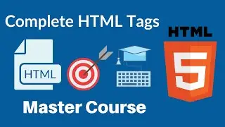 All HTML Tags Tutorial in 2024 - HTML Crash Course for Beginners (105+ HTML5  Tags)