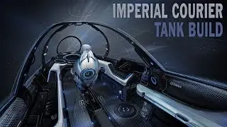 Elite:Dangerous. Imperial Courier Shield Tank Build with Beam and 2 Multi-cannons