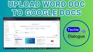 How to Upload Word Doc to Google Docs