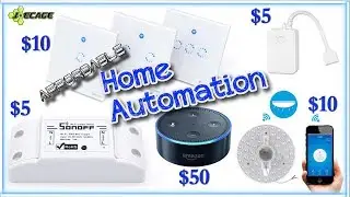 SMART HOME - The 5 Most Affordable Ways To DIY Home Automation (Sonoff, Amazon Echo Dot, Smart Life)