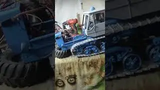 т 150 на гусеницах масштаб 1 10