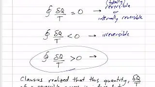 Thermodynamics - Entropy 7.1 Clausius Inequality