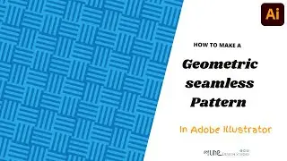 How to make Geometric 3D seamless pattern design in Adobe illustrator