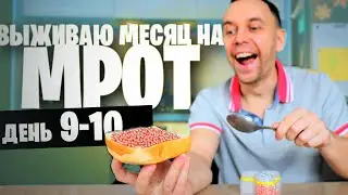 9 - 10 день 😱 ВЫЖИВАЮ МЕСЯЦ на МРОТ (ИКРА)