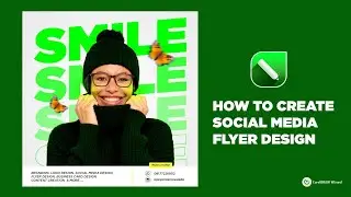 How to create social media post design. || Coreldraw for beginners.