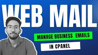 Create, Manage Webmail in Cpanel 