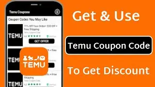 How to Use Temu Coupon Code