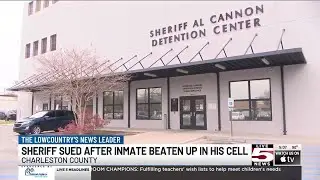 VIDEO: Inmate sues Charleston Co. sheriff over beating at jail