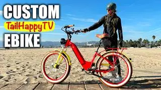 My Electric Bike Company 100% CUSTOM Model R Ebike and Factory Tour!