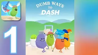 Dumb Ways to Dash - Gameplay Walkthrough Part 1 - Tutorial (iOS, Android)