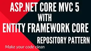 Update data using Asp.Net Core MVC 5 with Entity Framework core Repository Pattern