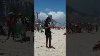 🇧🇷 Sunny day, Rio de Janeiro Beach 