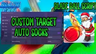 Blade Ball script roblox auto parry custom target auto socks | Roblox | NixScripts