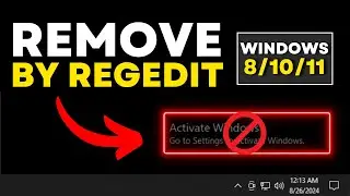 How to Remove Activation Windows Watermark in Windows 10/11