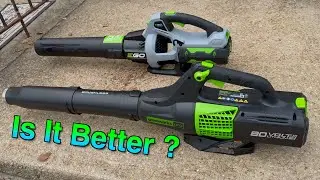 Leaf Blower Comparison - EGOm Power+530 CFM Leaf Blower Vs 580 CFM Greenworks Leaf Blower