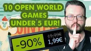 Steam Winter Sale 2021 - 10 Open World Games under 5 Eur!