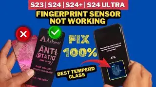 S23 Fingerprint Not Working Problem Fix 101% - Best Screen Protector (Guard) For S23,s24 & S24 ultra