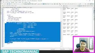Group by with Loop SAP ABAP on HANA PART - 2  ( Group key binding )