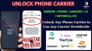 How to Unlock Any Phone Carrier for Free | iPhone, Samsung, & More - 100% Working!