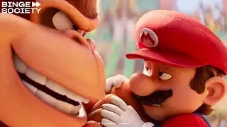 Donkey Kong vs. Mario Scene - The Super Mario Bros. Movie (2023)