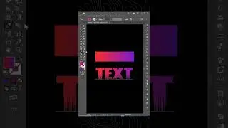 Illustrator gradient tip | gradient on editable text