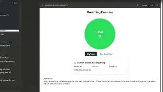 I Built a Pro-Level Breathing App in 5 Minutes with Claude AI | Next-Gen AI Coding Revolution