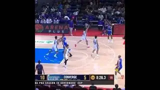 Jerrick Ahanmisi drains the first back-to-back 4-point shot conversions in PBA history