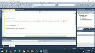 How to Connect to a Database Using Microsoft Visual Studio and MySql?