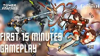 TOWER OF FANTASY : Better than Genshin Impact? | First 15 Minutes Gameplay - Honest Reviews