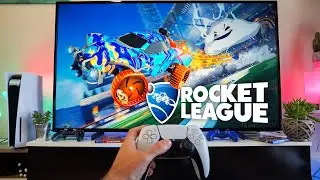 Testing Rocket League On The PS5- POV Gameplay Test, Impression