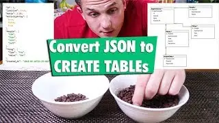 Convert JSON to CREATE TABLE Statements