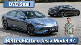 2024 BYD Seal Malaysian review - cheaper, better than Tesla Model 3?