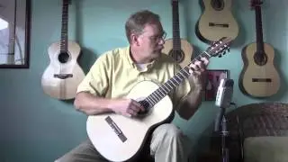 Hand made guitar number 34 sound check