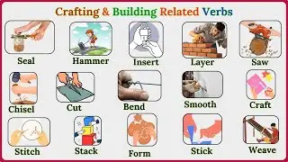 Lesson 162: Essential Crafting & Building Verbs to Boost Your Vocabulary | Simple Teaching English