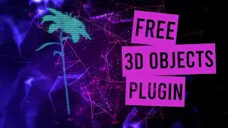 FREE FCPX PLUGIN - 3D OBJECTS - Final Cut Pro Plugin Effects Animations Titles for FCPX Cineflare