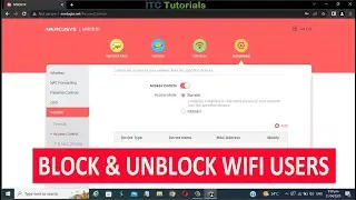 How to Block and Unblock WiFi Users in Mercusys WiFi Router