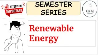 Renewable Energy Important Questions (OEE 351)