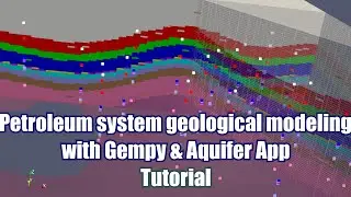 Geological modeling of a petroleum system with Gempy, Gemgis and Aquifer App - Tutorial