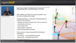 Building Your Mobile Development Kit Client for a Mobile Device - W4U5 - Build Apps SAP Services
