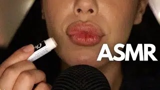 ASMR ✨ Up-Close Trying Chapstick Flavors (Mouth Sounds w/Whispers💋)